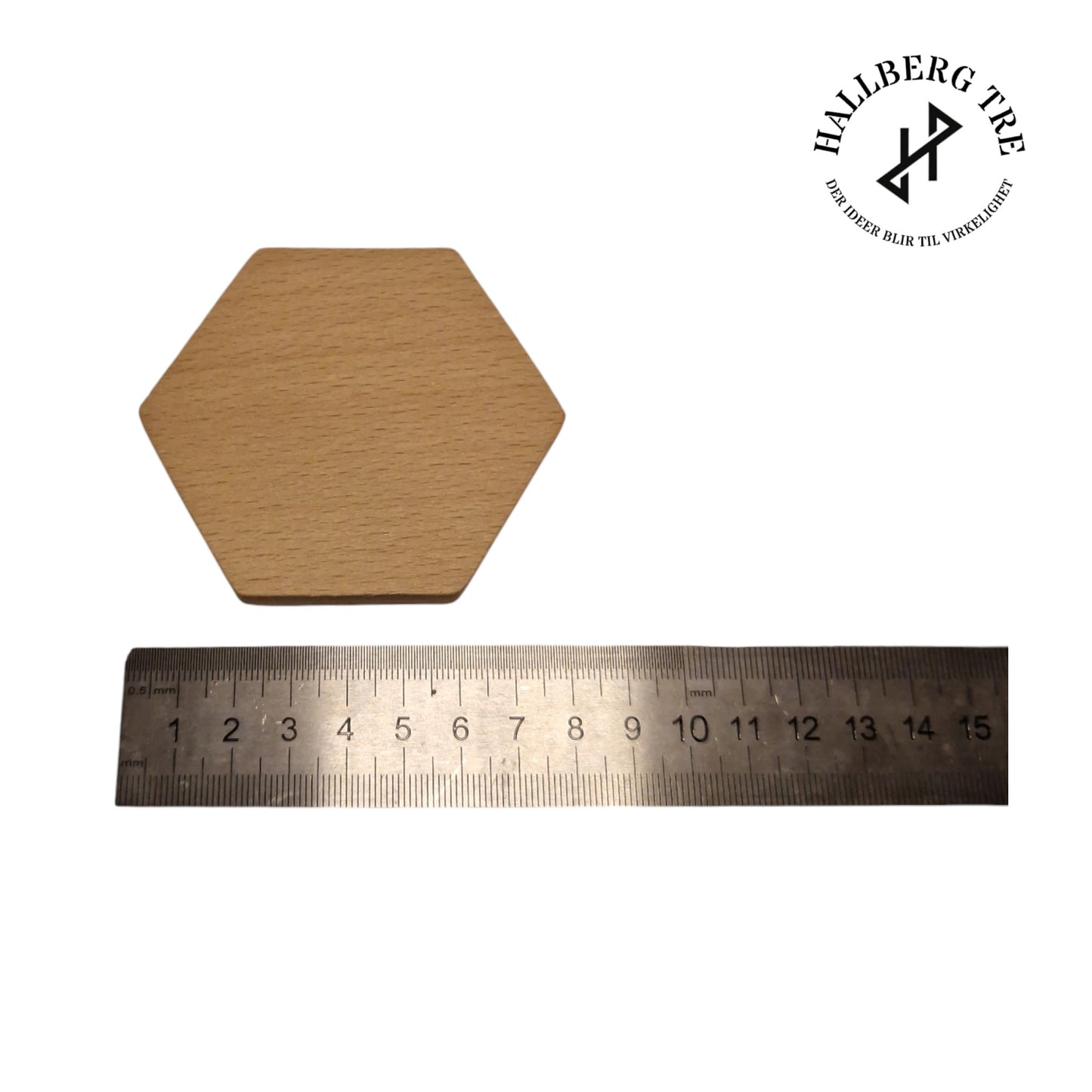 Hexagon drikke brikke