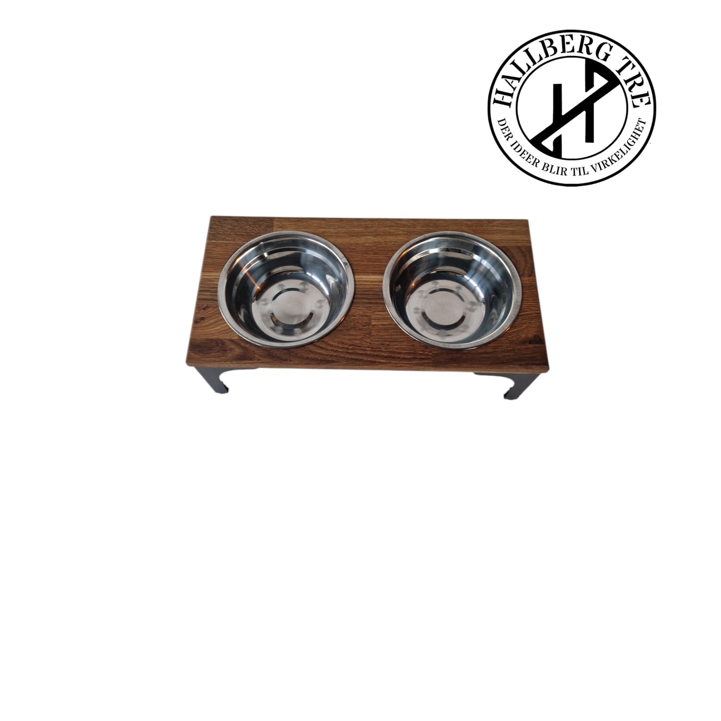 Matskålstativ til din firbente venn, Ideell for en mellomstor hund