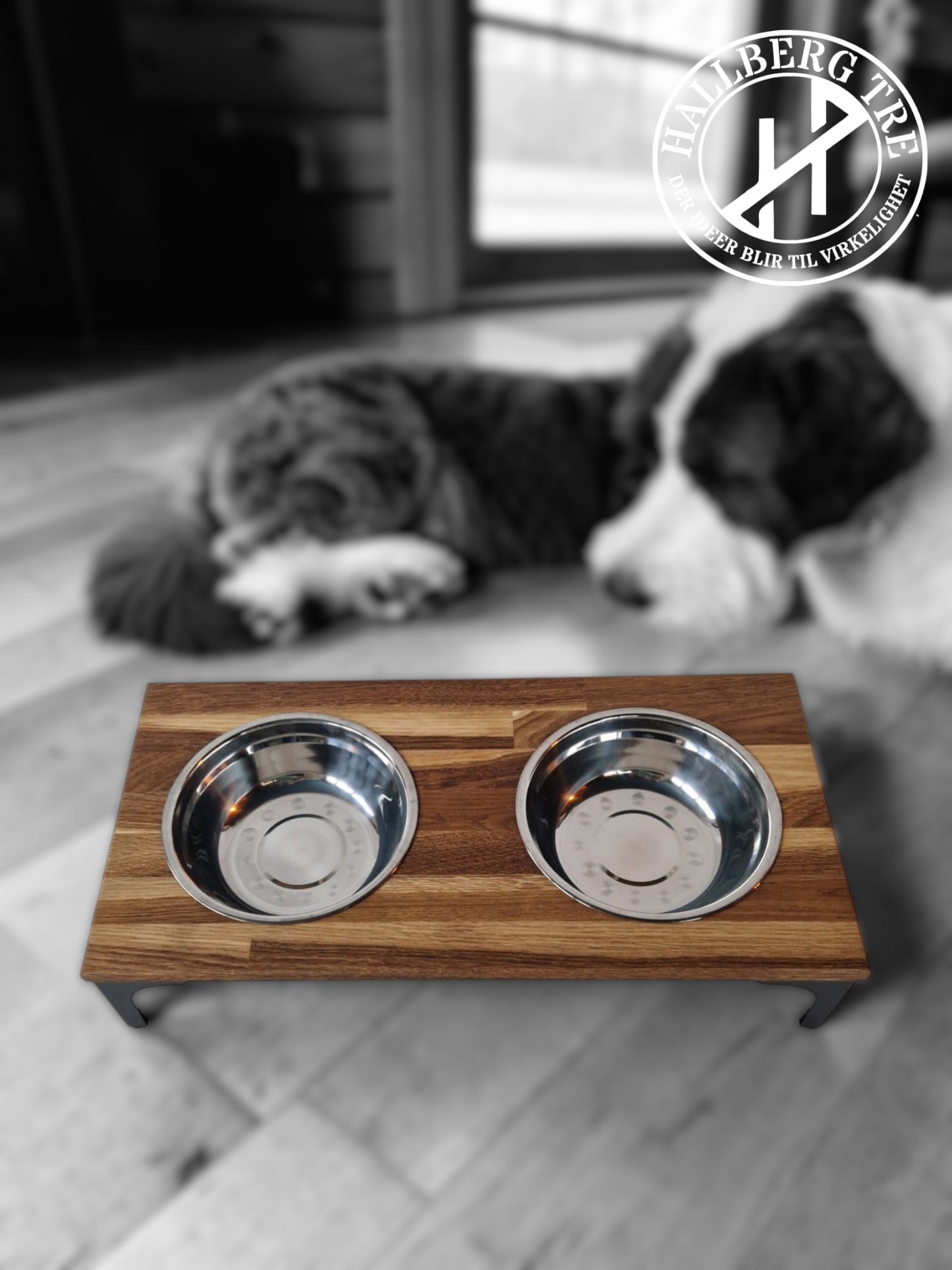 Matskålstativ til din firbente venn, God til større raser